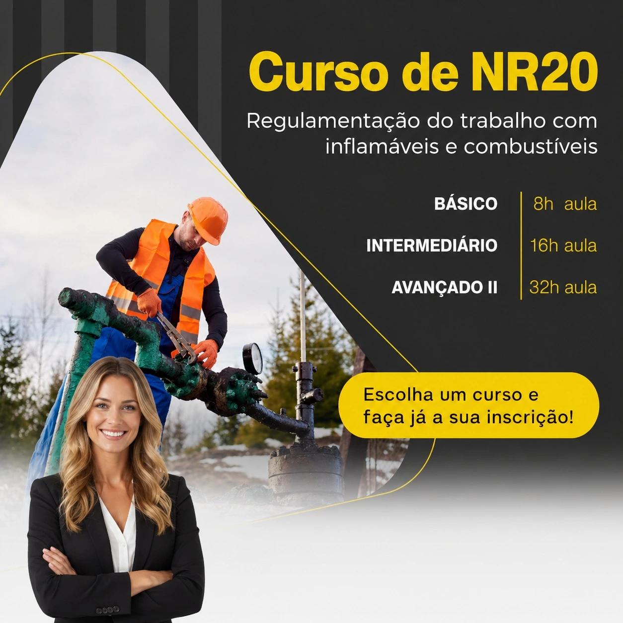 Capa quadrada do curso: NR20